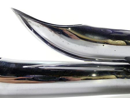 2002 Honda VTX1800 R Morton XROID Exhaust System Hot Rod Drag Straight Pipes {{ shop.shopifyCountryName }} - Mototech271