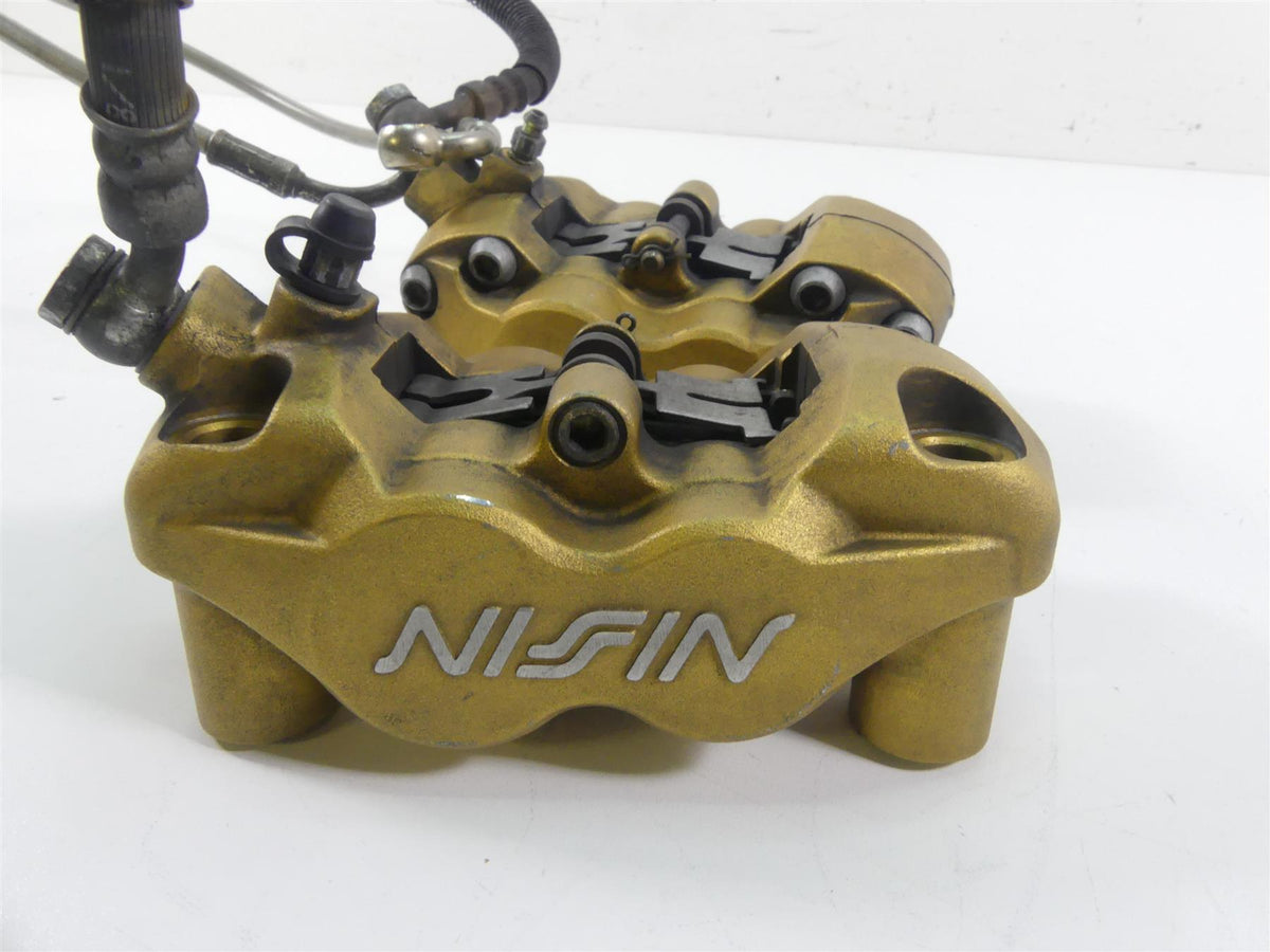 2006 Triumph Daytona 675 Front Nissin 108mm Brake Caliper Set T2021220 T2021230 {{ shop.shopifyCountryName }} - Mototech271