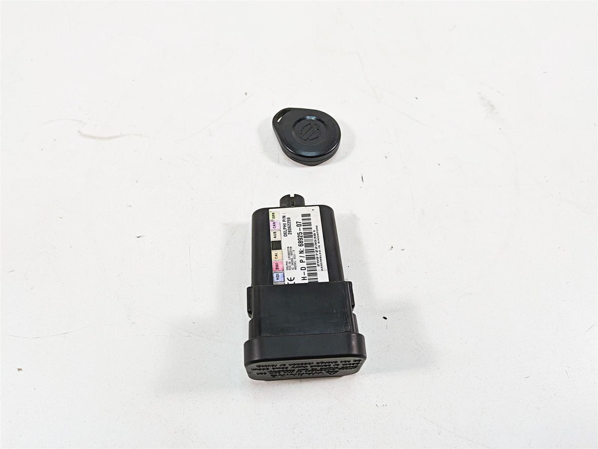2009 Harley FXDF Dyna Fat Bob Tssm Turn Signal Security Module + Fob 68925-07 {{ shop.shopifyCountryName }} - Mototech271
