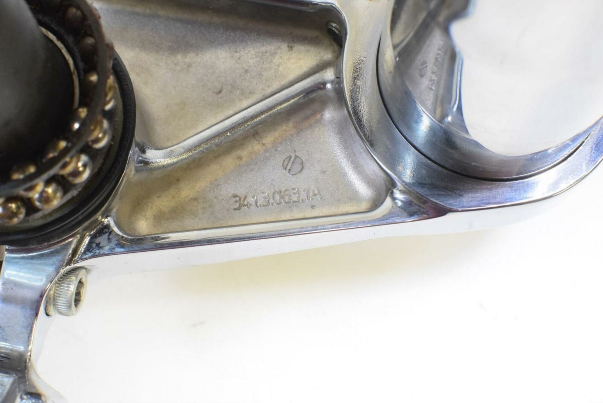 2008 Ducati 848 Complete Chrome Front Fork Triple Tree Set 34520161B 34420161B {{ shop.shopifyCountryName }} - Mototech271