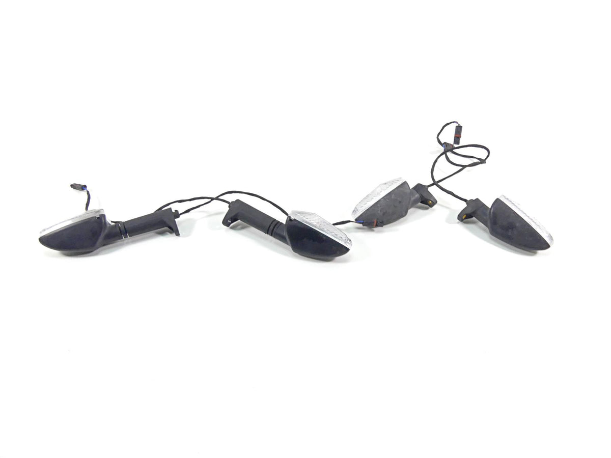 2013 BMW F800GS STD K72 Front Rear Oem Turn Signal Blinker Set 63138534353 {{ shop.shopifyCountryName }} - Mototech271