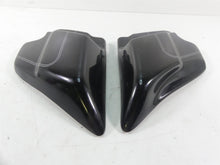Load image into Gallery viewer, 2006 Harley Touring FLHTCUI Electra Glide Side Covers Vivid Black 66250-97 | Mototech271
