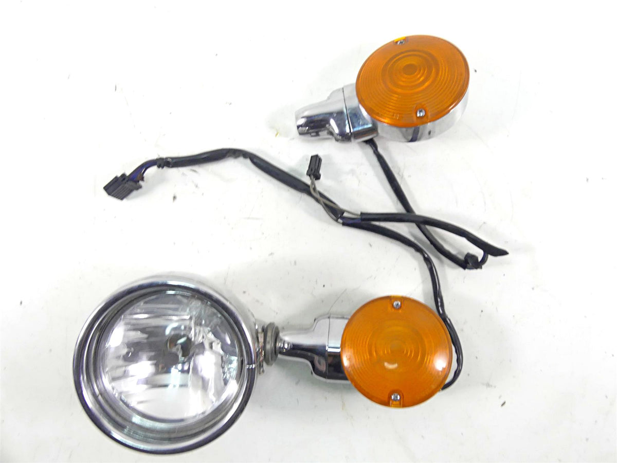 2002 Harley FLSTCI Softail Heritage Front Blinker Spot Light Set - For Parts {{ shop.shopifyCountryName }} - Mototech271
