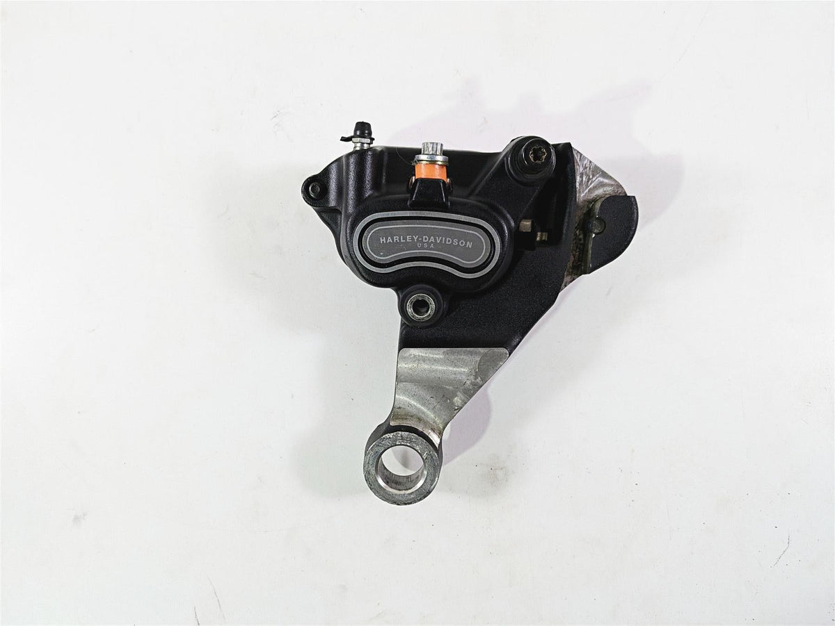 2009 Harley FLSTSB Cross Bones Rear Brake Caliper & Bracket 40908-08 42895-08A {{ shop.shopifyCountryName }} - Mototech271