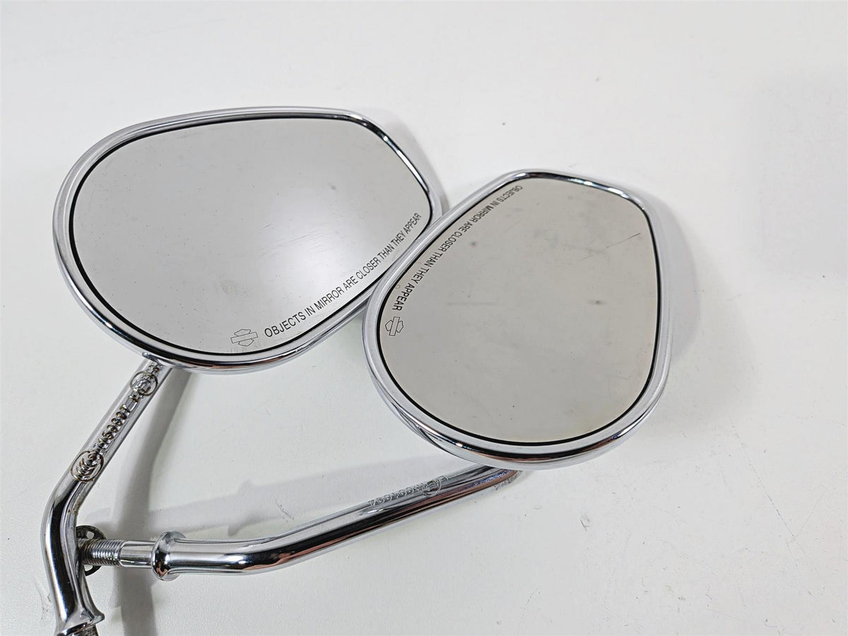 2006 Harley Sportster XL883 Low Rear View Mirror Set Chrome 91846-03B 91848-03B {{ shop.shopifyCountryName }} - Mototech271