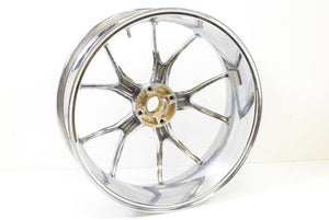 2008 Ducati 848 Straight Chrome Wheel Rim Set 17x3.5 17x5.5 50121161AB 50221341A | Mototech271