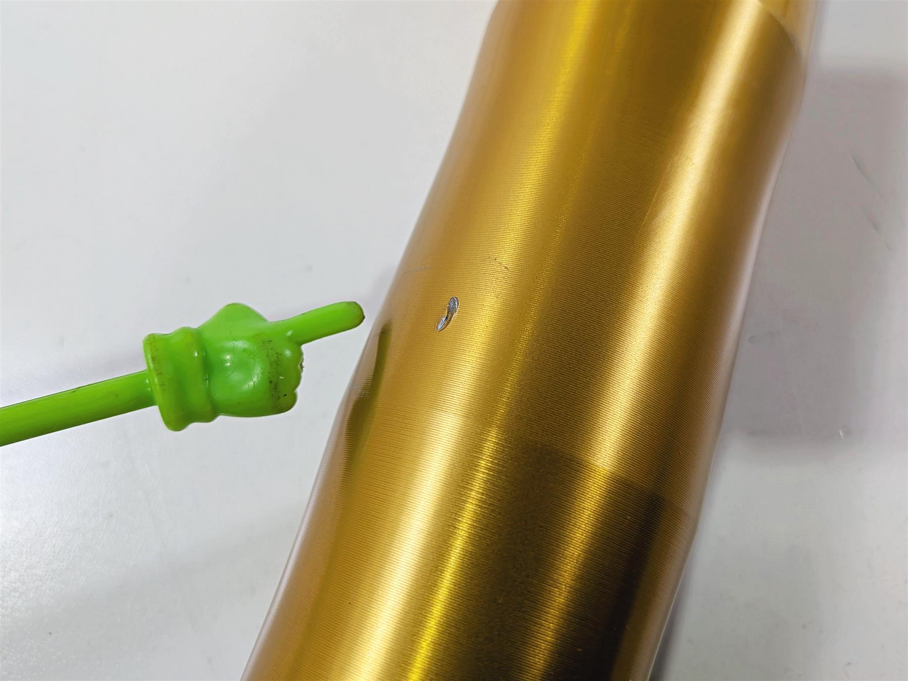 2022 Ducati Panigale V4 S V4S Straight Left Front Ohlins Fork Leg -Read 34521242B-Mototech271