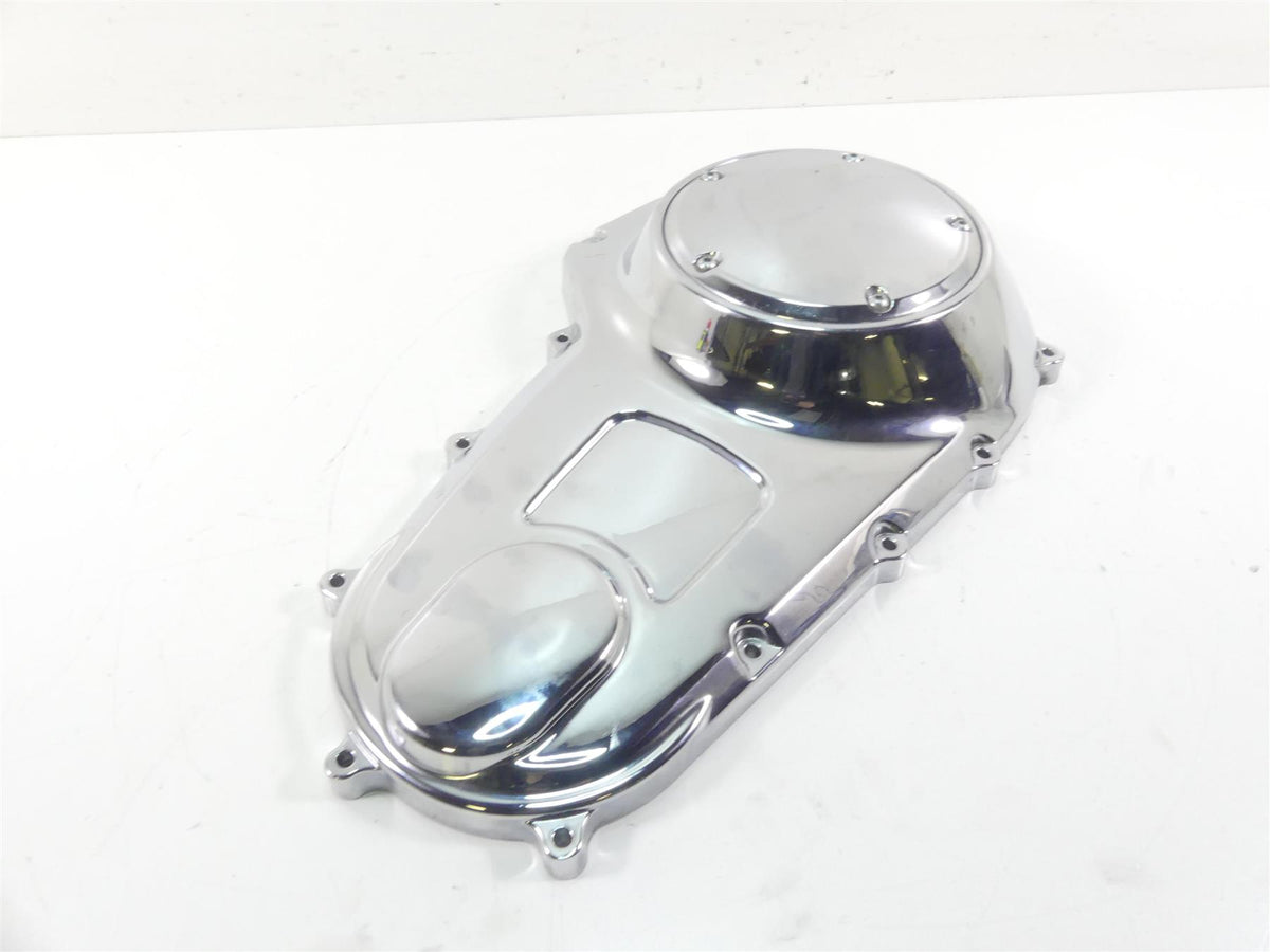 2009 Harley FLHTCU SE4 CVO E-Glide Outer Primary Drive Clutch Cover 60685-07 {{ shop.shopifyCountryName }} - Mototech271