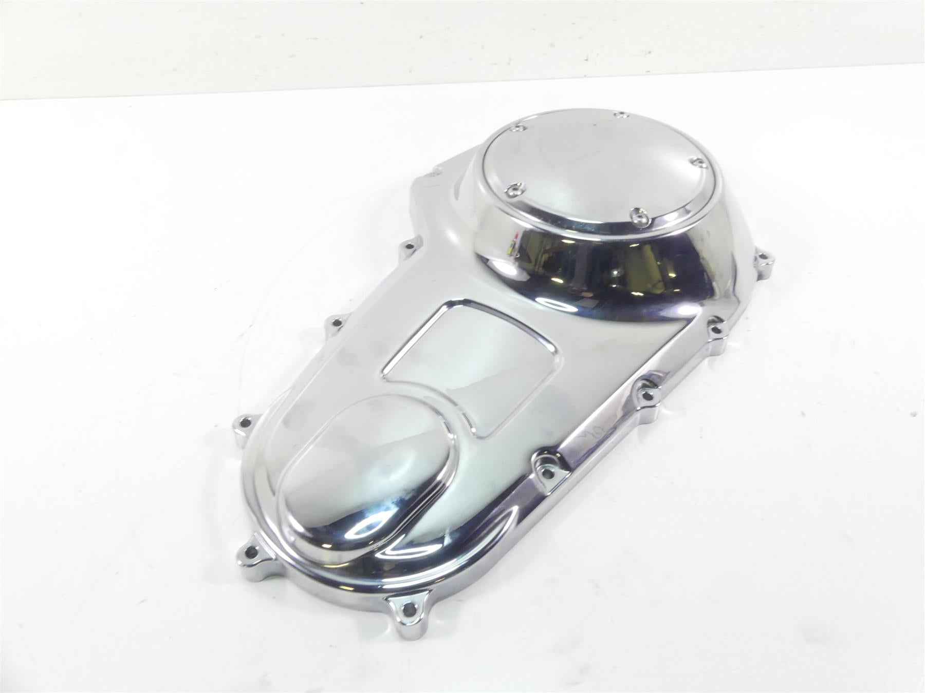 2009 Harley FLHTCU SE4 CVO E-Glide Outer Primary Drive Clutch Cover 60685-07 {{ shop.shopifyCountryName }} - Mototech271