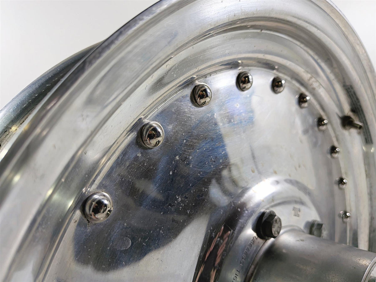 2005 Harley Softail FLSTFSE CVO Fat Boy Front Wheel Rim Solid 16x3 41312-04-Mototech271