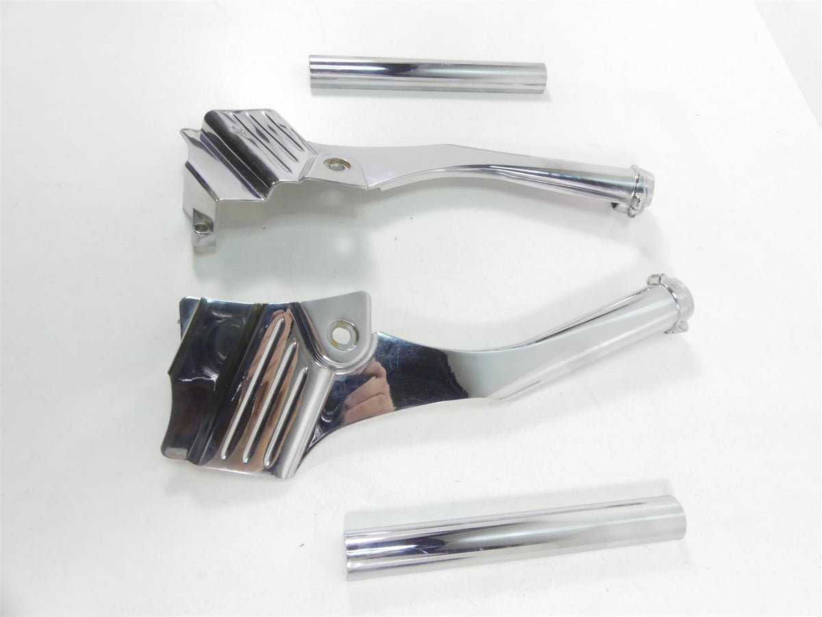 2004 Harley FLHTC SE CVO Electra Glide Kuryakyn Deluxe Neck Chrome Covers 8146 {{ shop.shopifyCountryName }} - Mototech271