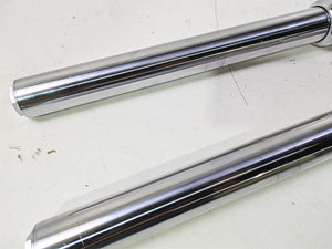2015 Harley FXDL Dyna Low Rider Front Fork Legs Dual Caliper READ 45400051