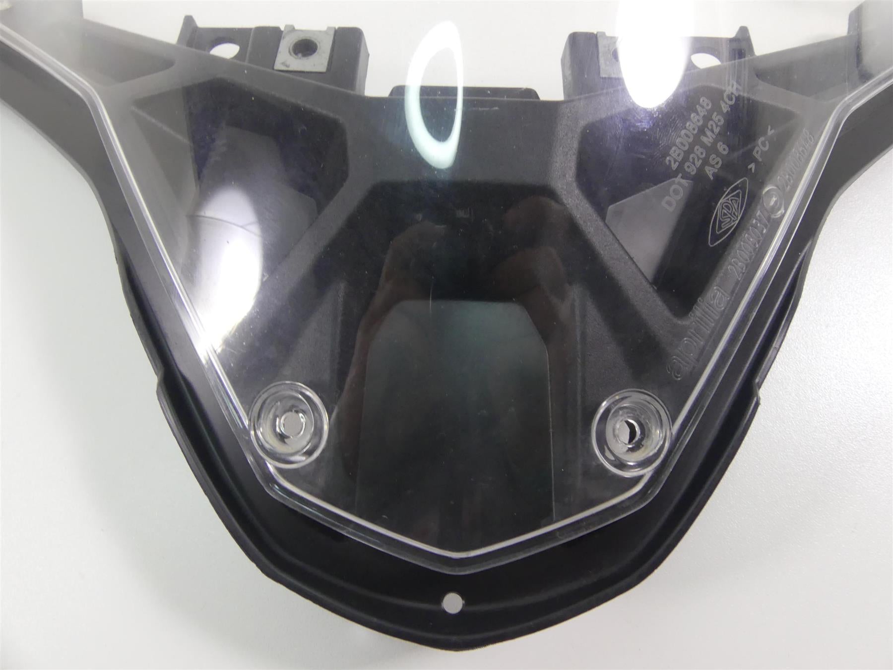 2021 Aprilia Tuono 660 Front Windshield Wind Shield & Mount 2B008077 2B008648 {{ shop.shopifyCountryName }} - Mototech271