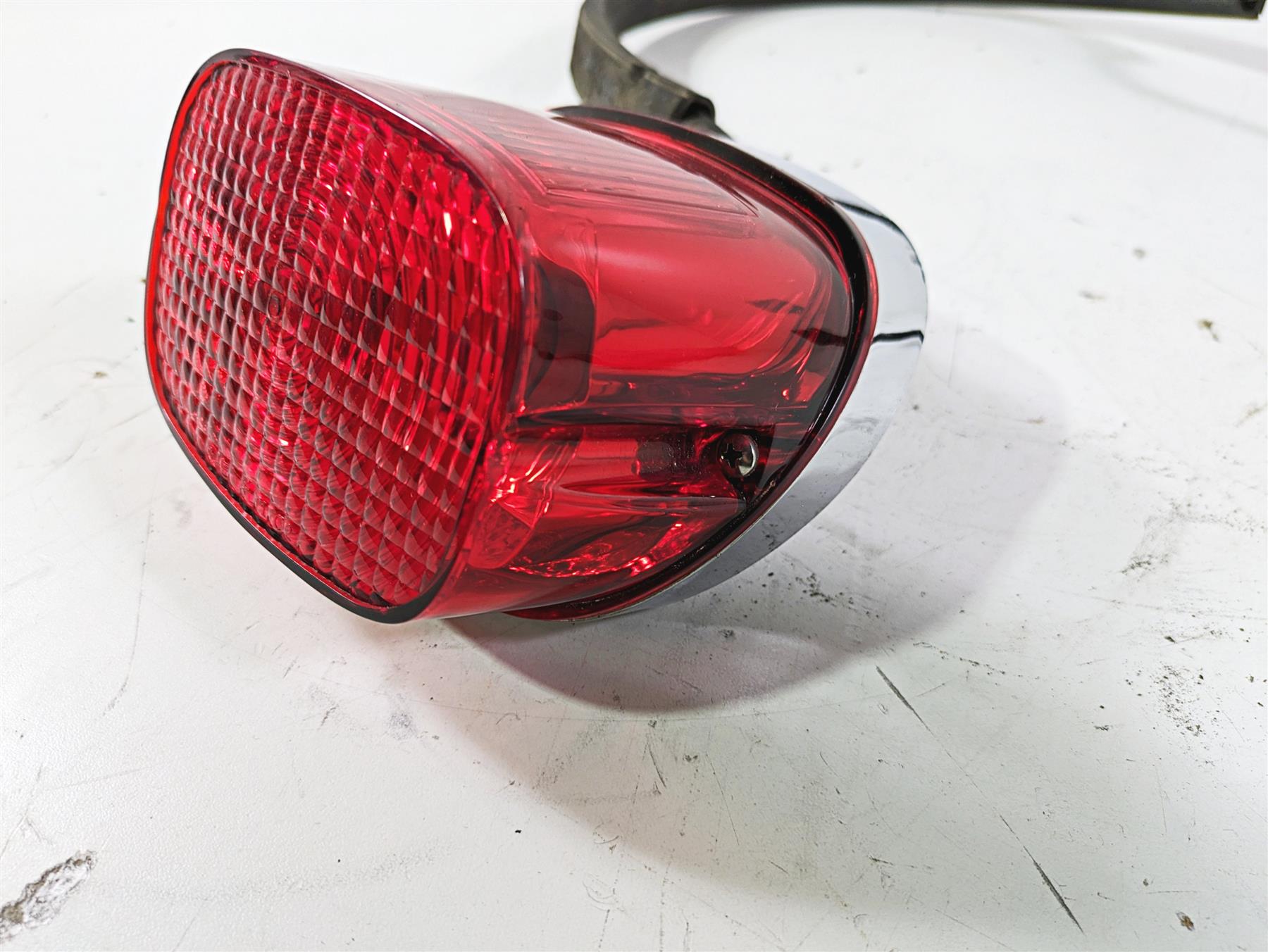 2012 Harley FLD Dyna Switchback Taillight Tail Light & Wiring 68245-03 {{ shop.shopifyCountryName }} - Mototech271