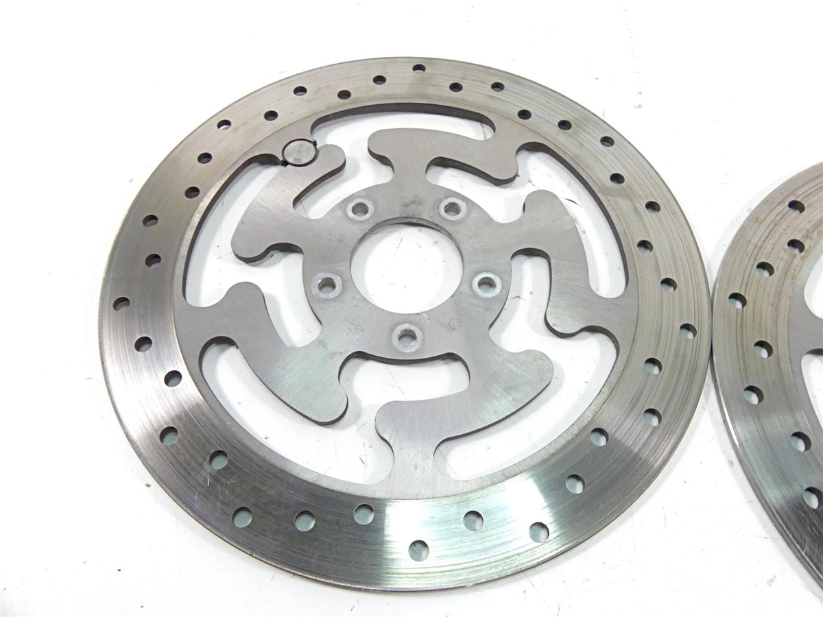 2008 Harley Touring FLHX Street Glide Front Brembo Brake Disc Rotor Set 41808-08 {{ shop.shopifyCountryName }} - Mototech271