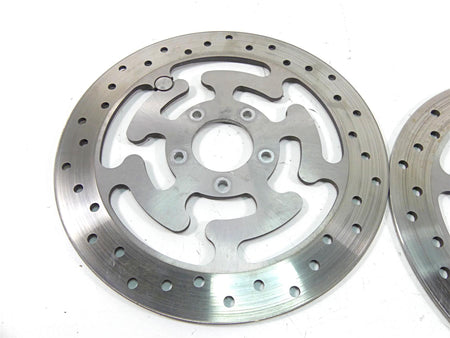 2008 Harley Touring FLHX Street Glide Front Brembo Brake Disc Rotor Set 41808-08 {{ shop.shopifyCountryName }} - Mototech271
