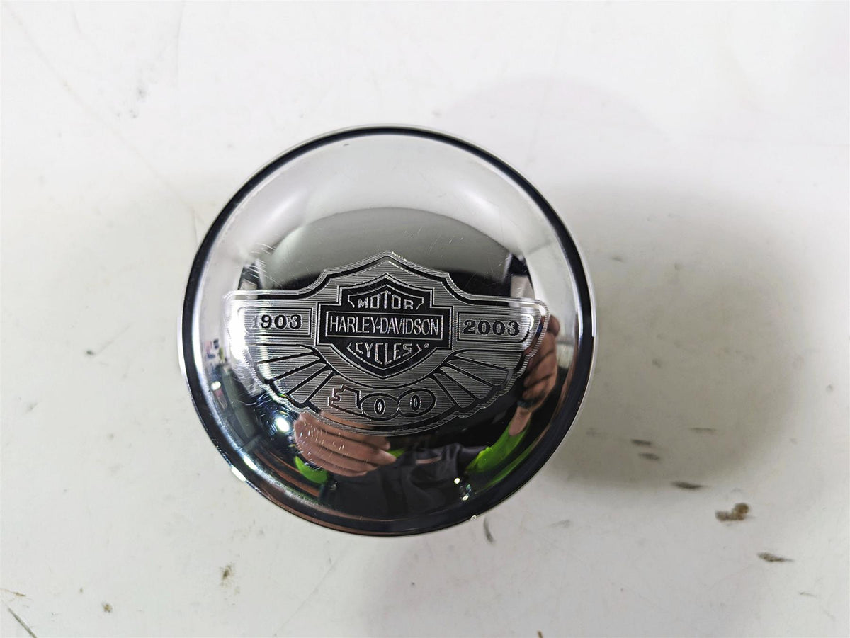 2003 Harley Dyna FXDL Low Rider 100TH Anniversary Oem Fuel Gas Petrol Tank Lid Cap {{ shop.shopifyCountryName }} - Mototech271