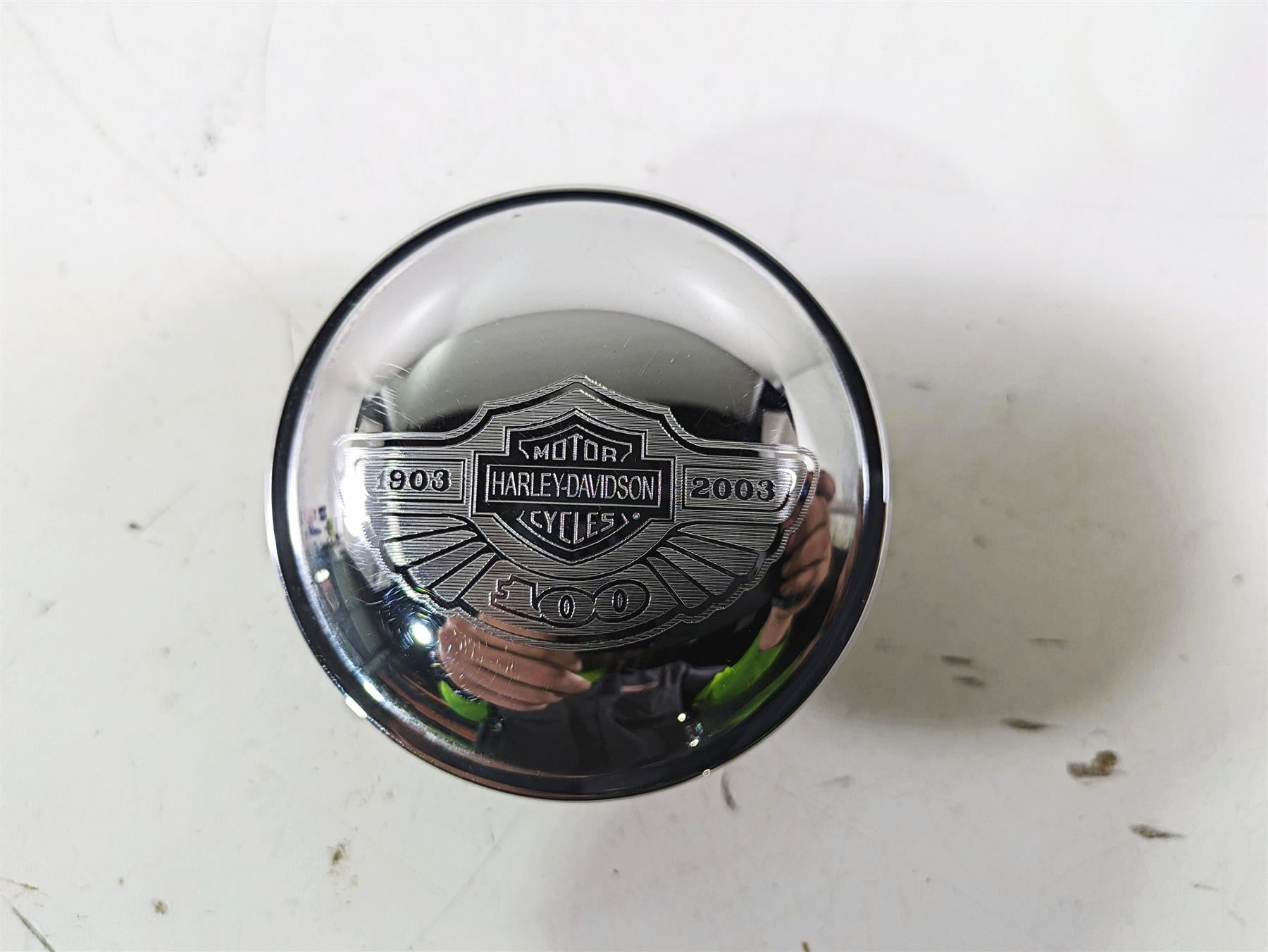 2003 Harley Dyna FXDL Low Rider 100TH Anniversary Oem Fuel Gas Petrol Tank Lid Cap {{ shop.shopifyCountryName }} - Mototech271