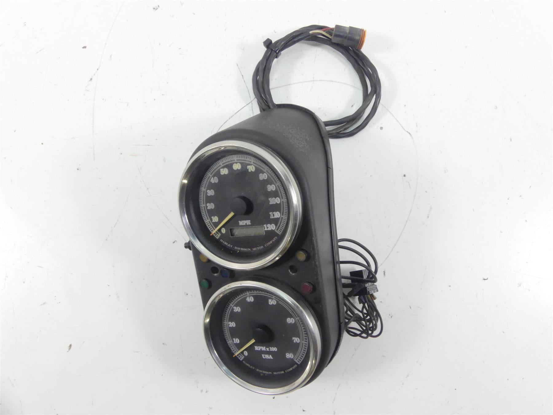 1998 Harley Dyna FXDL Low Rider Speedometer Tacho Gauges Console 67025-96C {{ shop.shopifyCountryName }} - Mototech271
