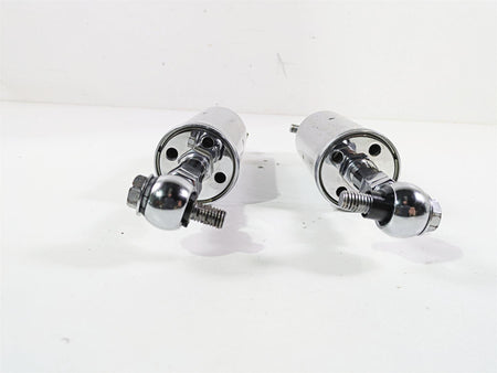 2008 Ultima Motorcycles Fat Bastard Chrome Adjustable Rear Shock Damper Set {{ shop.shopifyCountryName }} - Mototech271