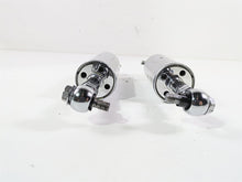 Load image into Gallery viewer, 2008 Ultima Motorcycles Fat Bastard Chrome Adjustable Rear Shock Damper Set
