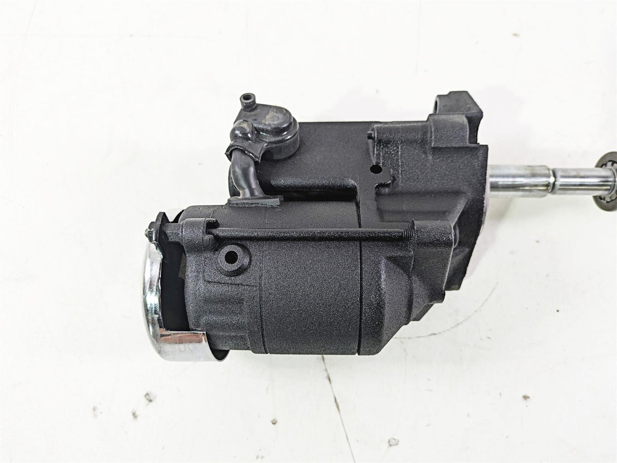 2004 Harley Softail FLSTF Fat Boy Engine Starter Motor + Cover 31612-09 {{ shop.shopifyCountryName }} - Mototech271