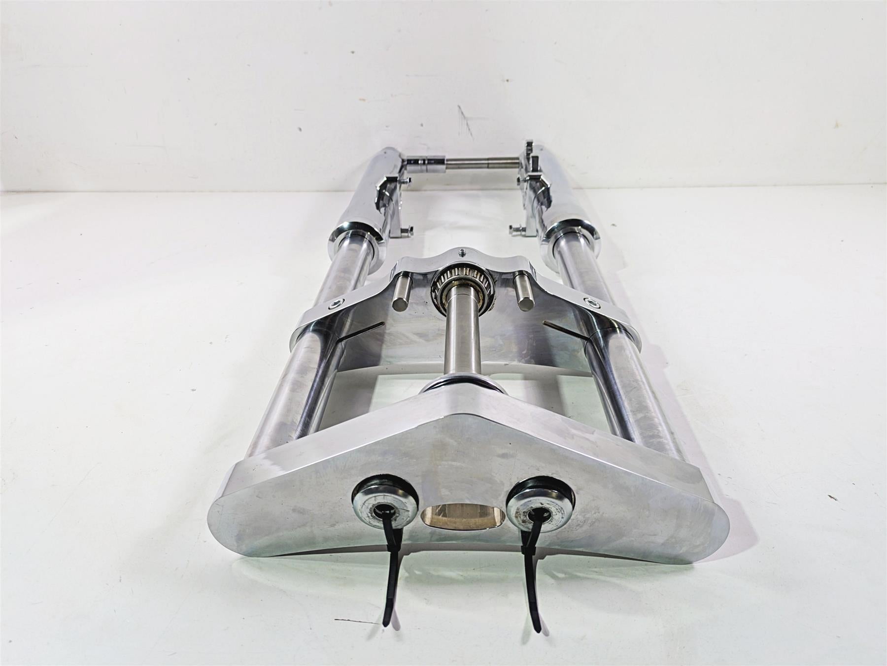2008 Ultima Motorcycles Fat Bastard Straight Front End Forks Triple Tree Chrome {{ shop.shopifyCountryName }} - Mototech271