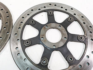 2018 Harley Touring FLHXSE CVO Street Glide Front Brake Rotor Set 41500150