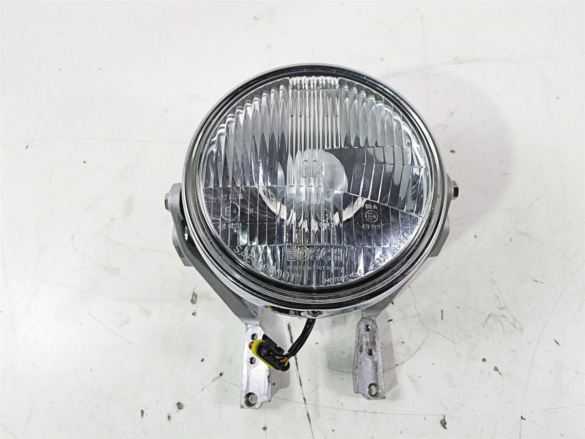 1998 Moto Guzzi California 1100 EV Headlight Head Light & Mounts GU29740530 {{ shop.shopifyCountryName }} - Mototech271