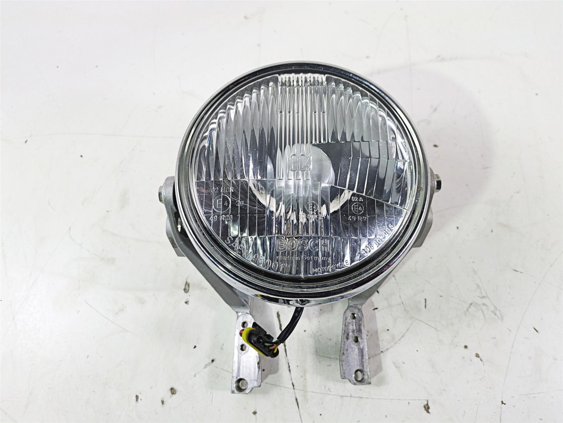 1998 Moto Guzzi California 1100 EV Headlight Head Light & Mounts GU29740530 {{ shop.shopifyCountryName }} - Mototech271