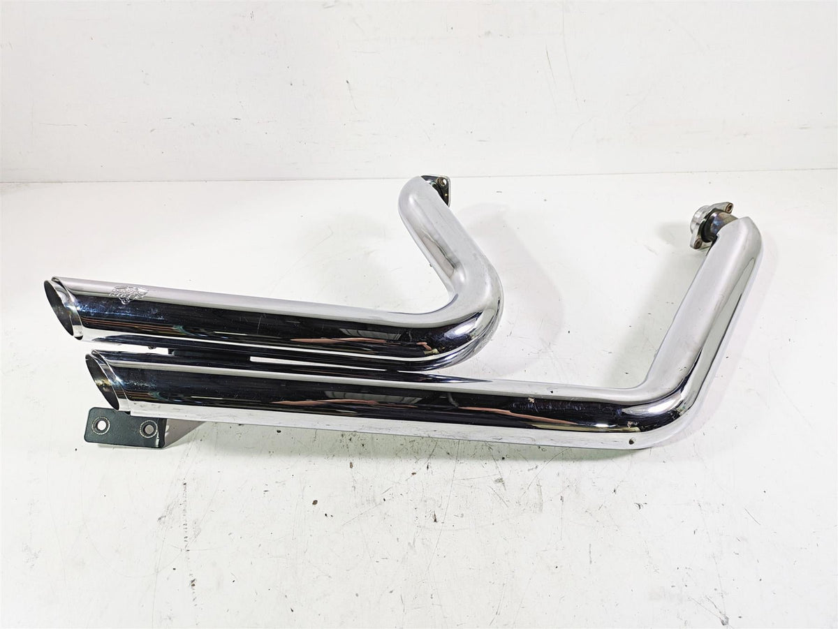 2005 Harley Softail FLSTFSE CVO Fat Boy Vance Hines Shortshots Exhaust Set 17221 {{ shop.shopifyCountryName }} - Mototech271