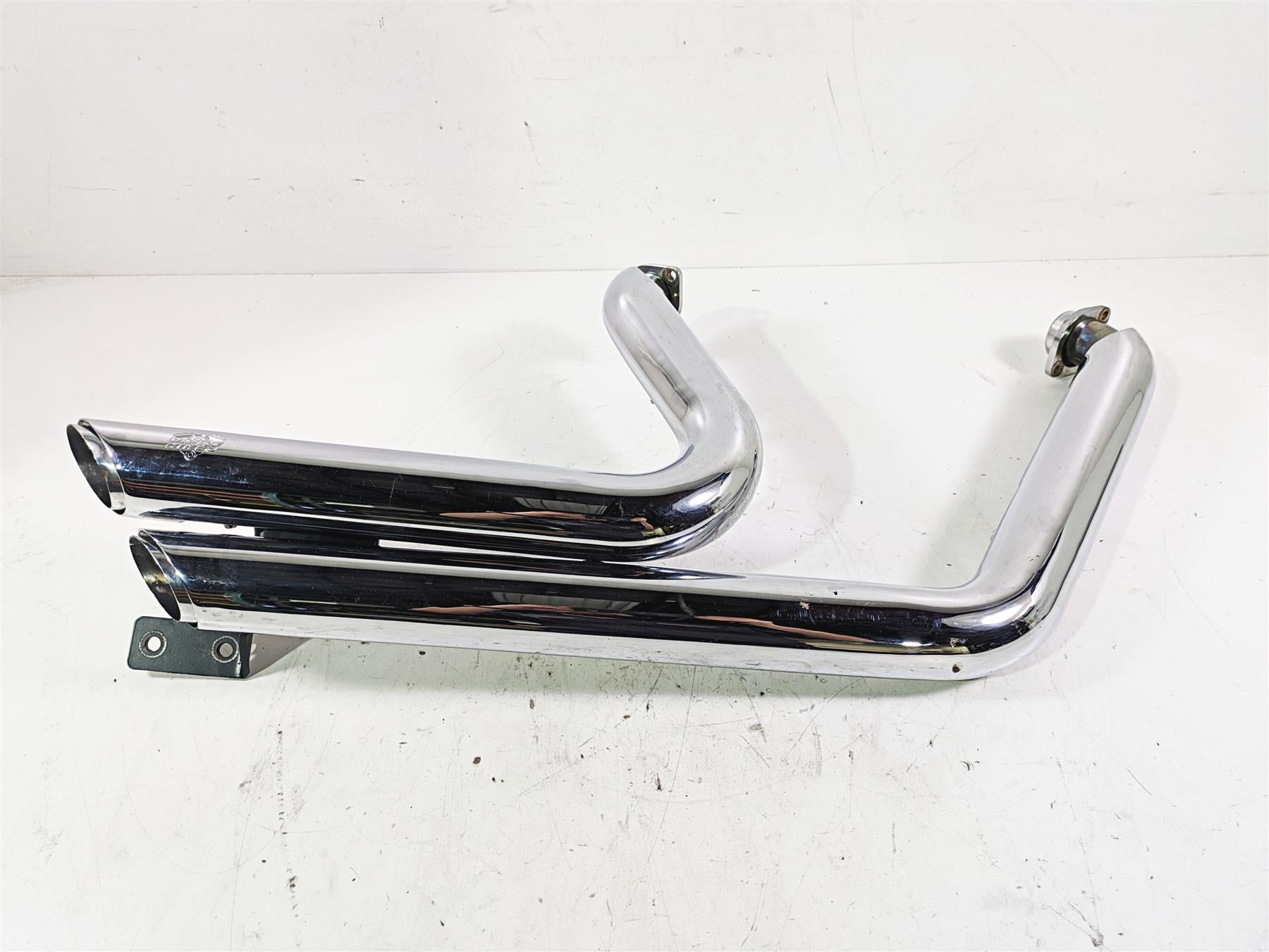 2005 Harley Softail FLSTFSE CVO Fat Boy Vance Hines Shortshots Exhaust Set 17221 {{ shop.shopifyCountryName }} - Mototech271