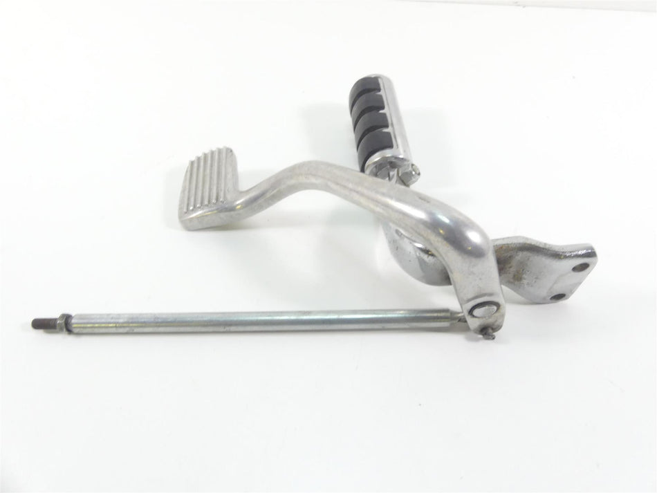 1999 Harley Dyna FXDL Low Rider Right Front Mid Footpeg & Brake Pedal 42502-90B {{ shop.shopifyCountryName }} - Mototech271