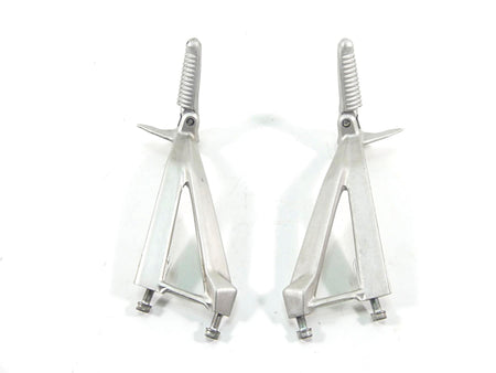 2008 Ducati 848 SBK Rear Passenger Footpeg Foot Peg Set 82411251A 82411241A {{ shop.shopifyCountryName }} - Mototech271
