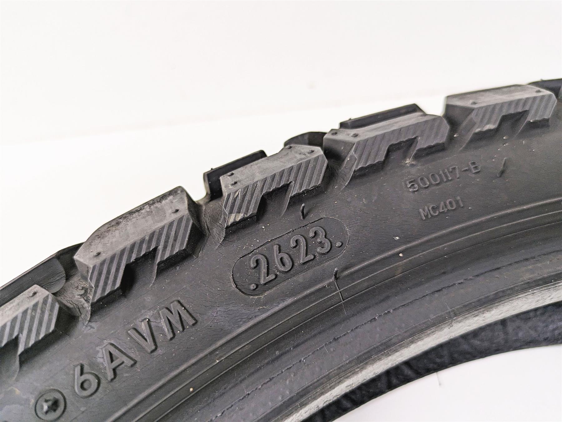 Used Front Motorcycle Tire Dunlop Trailmax Mission 120/70B19 60T 637148 {{ shop.shopifyCountryName }} - Mototech271