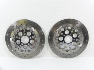 2007 Harley FLHTCU SE CVO Electra Glide Front Brake Rotor Disc Set 44363-00