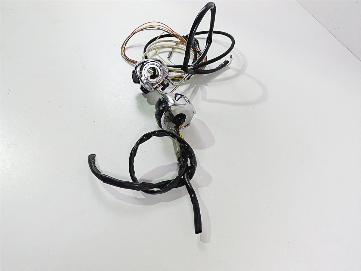 2008 Harley FXCWC Softail Rocker Left Right Chrome Control Switch Set 71682-06A {{ shop.shopifyCountryName }} - Mototech271
