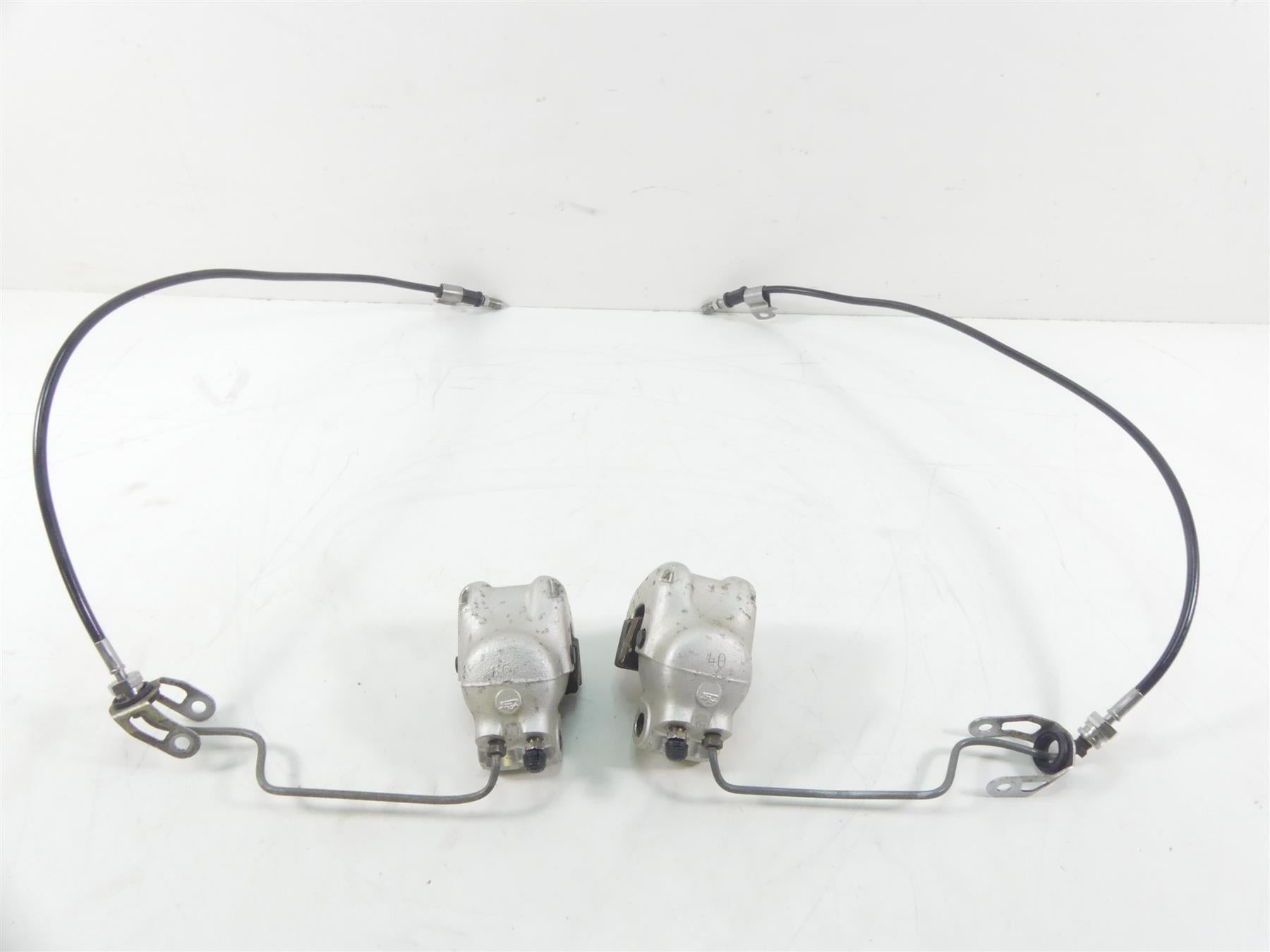 1978 BMW R100 S (2474) Clean ATE 40mm Front Brake Caliper & Lines 34111237303