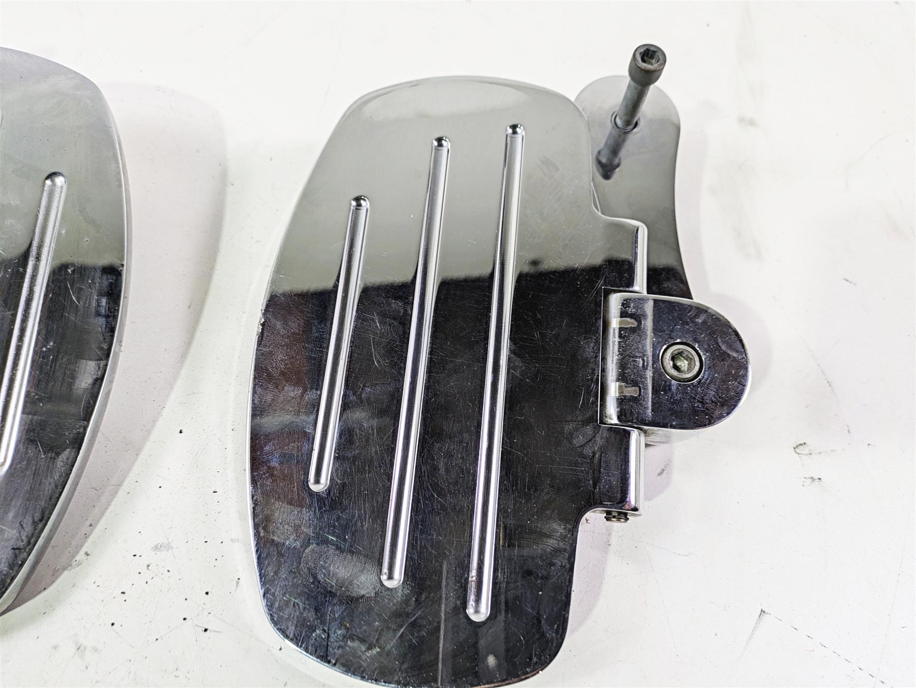 2006 Triumph Rocket 3 Pillion Rivco Passenger Floorboards & Extensions TR3005 {{ shop.shopifyCountryName }} - Mototech271