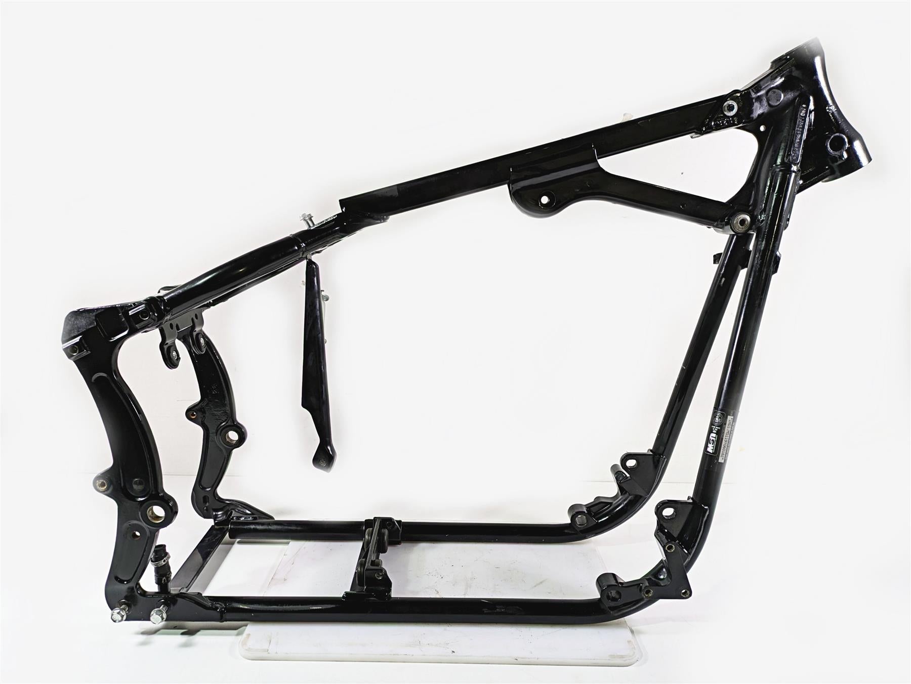 2009 Harley FLSTSB Cross Bones Straight Main Frame Chassis With Clean Colorado Title 47173-11BHP | Mototech271