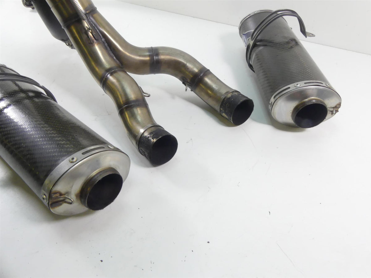 2008 Ducati 1098 S Termignoni Full 70mm Header Pipe Exhaust System 96117807B {{ shop.shopifyCountryName }} - Mototech271