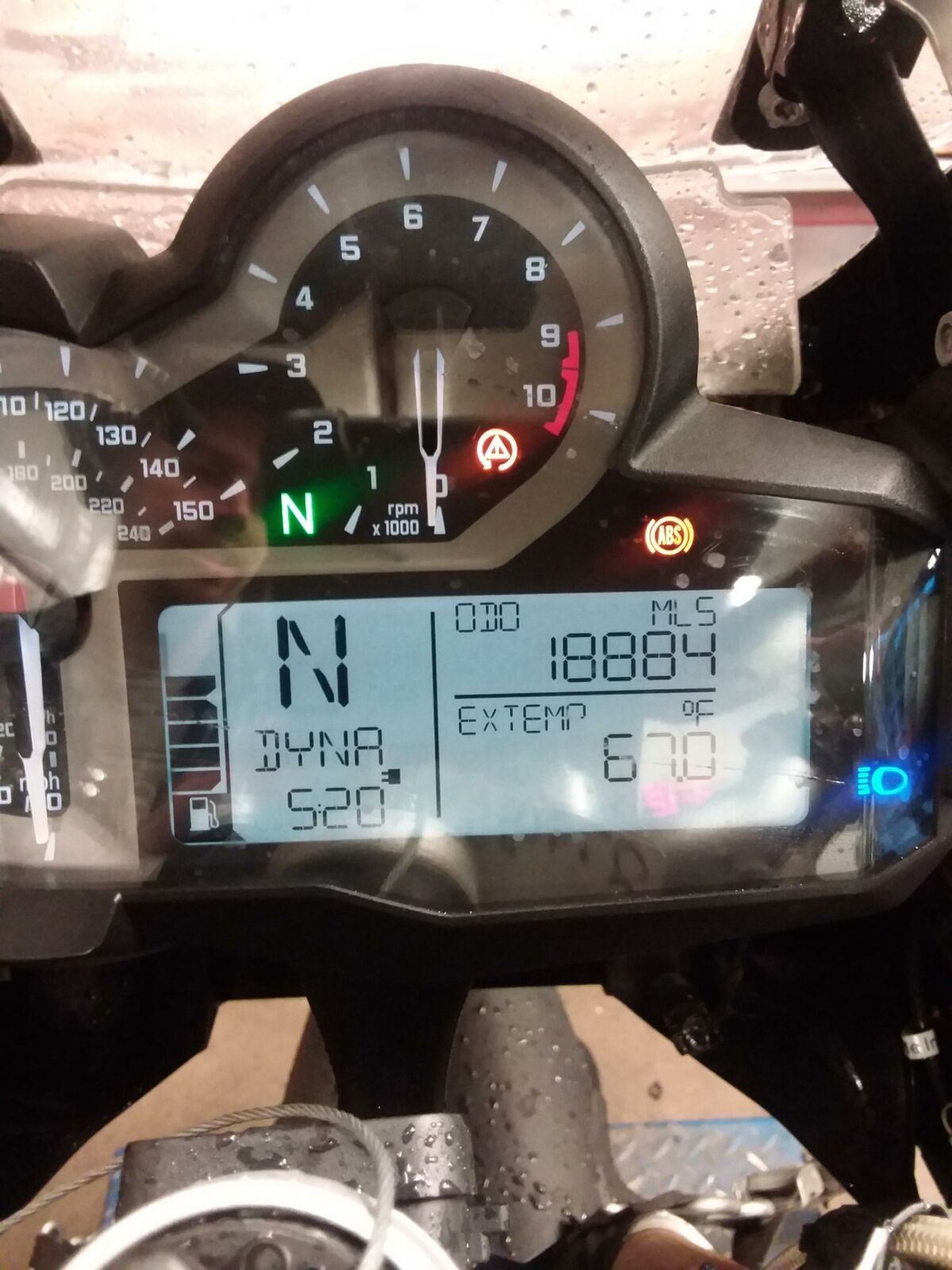 2013 BMW R1200GS GSW K50 Speedometer Gauges Instrument Cluster 18K 62118545135 {{ shop.shopifyCountryName }} - Mototech271
