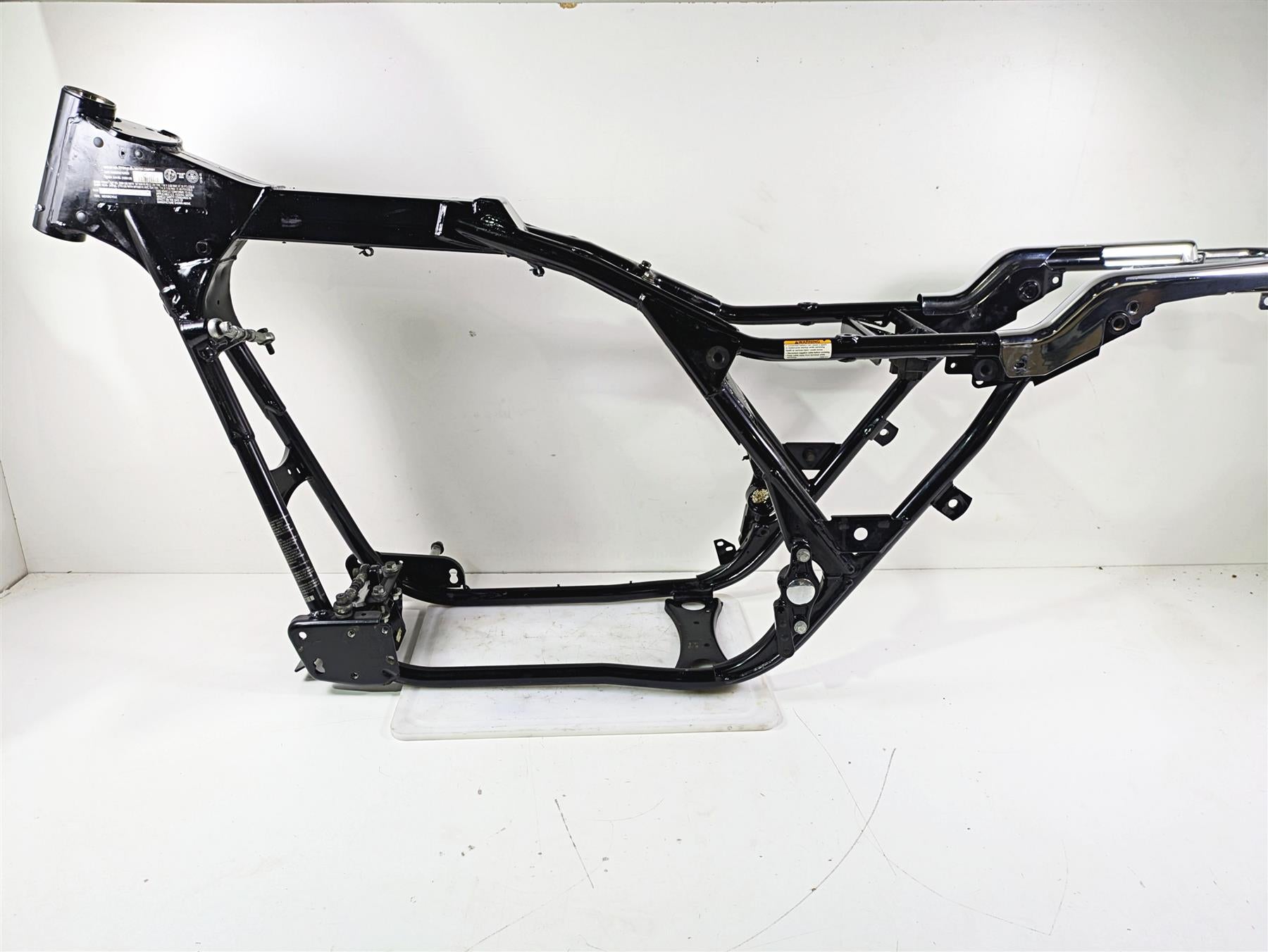 2008 Harley Touring FLHTP Electra Glide Straight Main Frame Chassis With Clean Texas Title 47900-08BHP {{ shop.shopifyCountryName }} - Mototech271