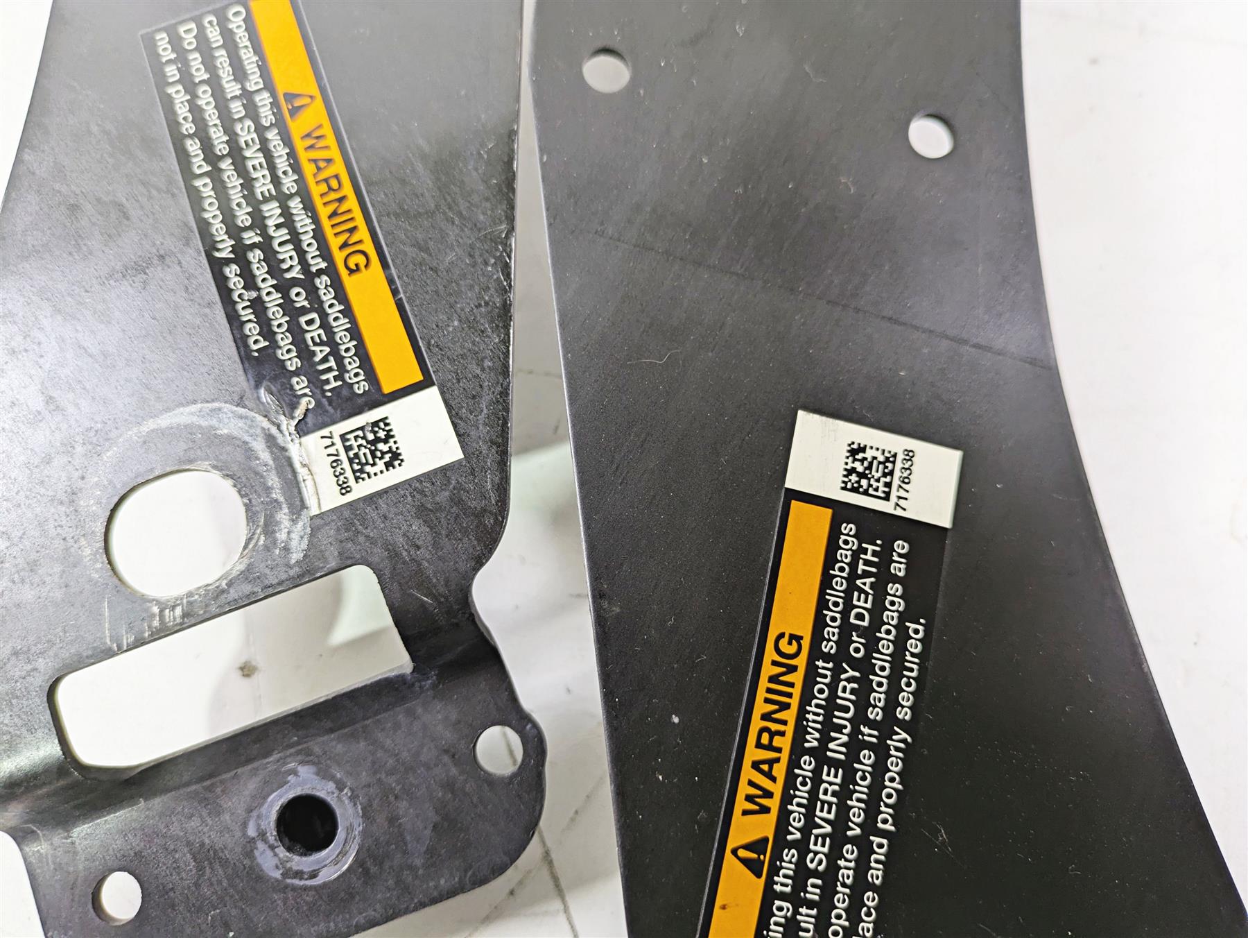 2012 Victory Cross Country Rear Metal Fender Support Bracket Set 1017862 {{ shop.shopifyCountryName }} - Mototech271