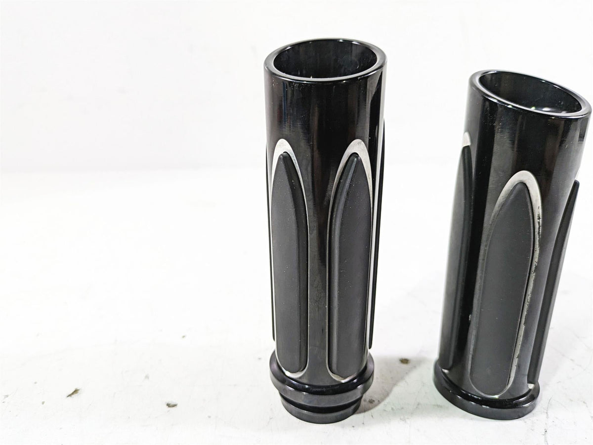 2015 Harley Touring FLHXS Street Glide Arlen Ness Black Deep Cut Grips 07-053 {{ shop.shopifyCountryName }} - Mototech271