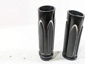 2015 Harley Touring FLHXS Street Glide Arlen Ness Black Deep Cut Grips 07-053 | Mototech271