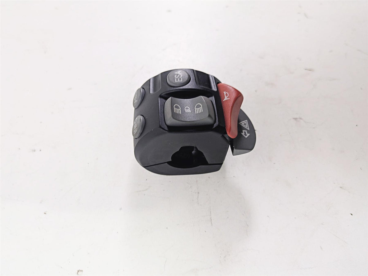 2010 BMW R1200GS K25 Left Hand Control Switch ABS ESA 61317704625 {{ shop.shopifyCountryName }} - Mototech271