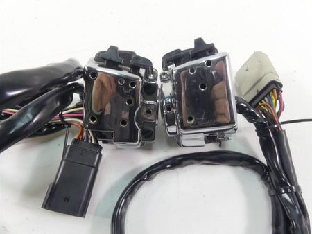 2009 Harley FLHTCU SE4 CVO E-Glide Left Right Chrome Control Switch Set 56866-06 {{ shop.shopifyCountryName }} - Mototech271