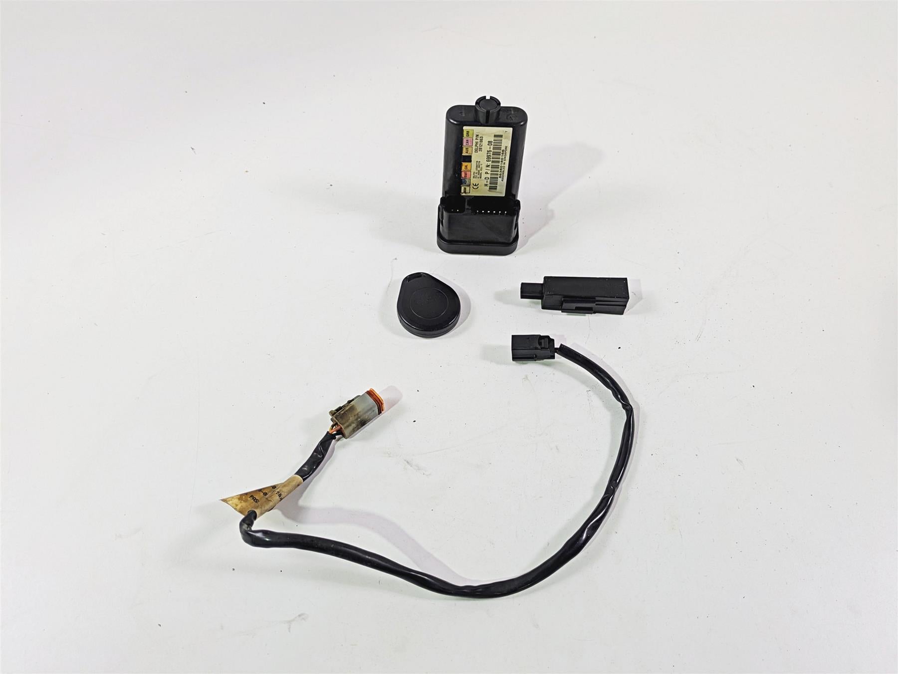 2008 Harley FXCWC Softail Rocker Tssm Security Module Fob Antenna Set 69976-08 {{ shop.shopifyCountryName }} - Mototech271