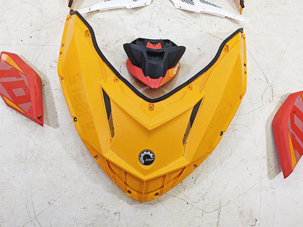 2019 Sea-Doo Spark 900 Trixx Mango Orange Colored Plastic Cover Set 291004864 {{ shop.shopifyCountryName }} - Mototech271